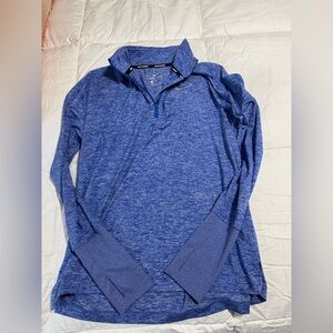 Nike Running Blue Quarter-Zip Pullover